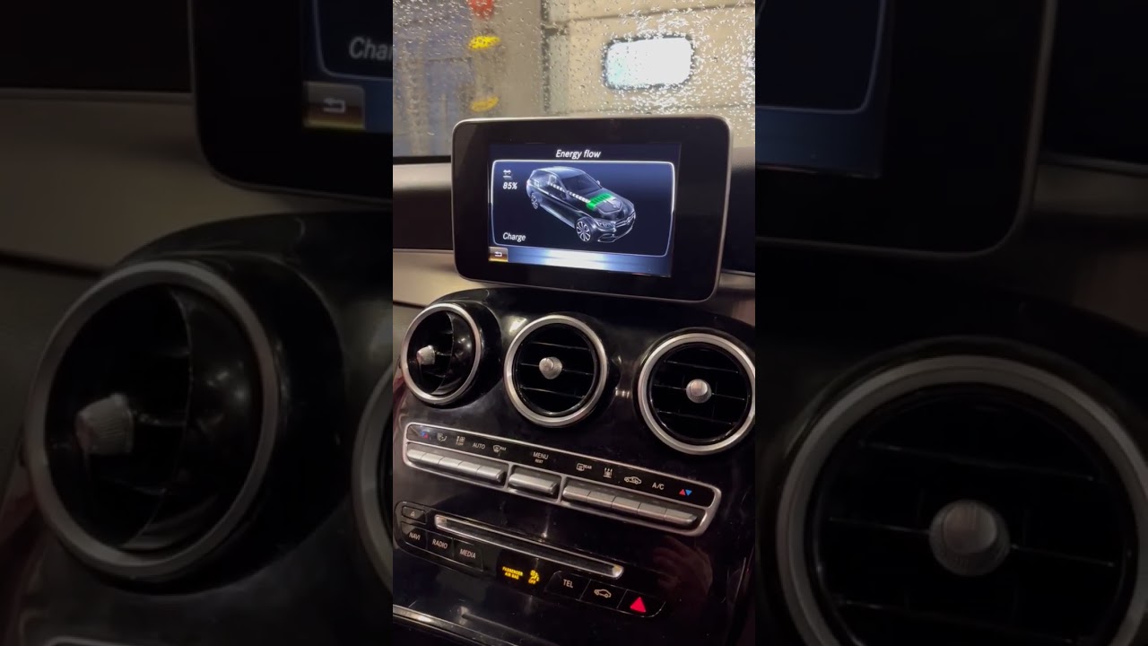 How to set up battery charging  Mercedes Benz w205 C-class Hybrid . Autorecycling / Autolauzynas .