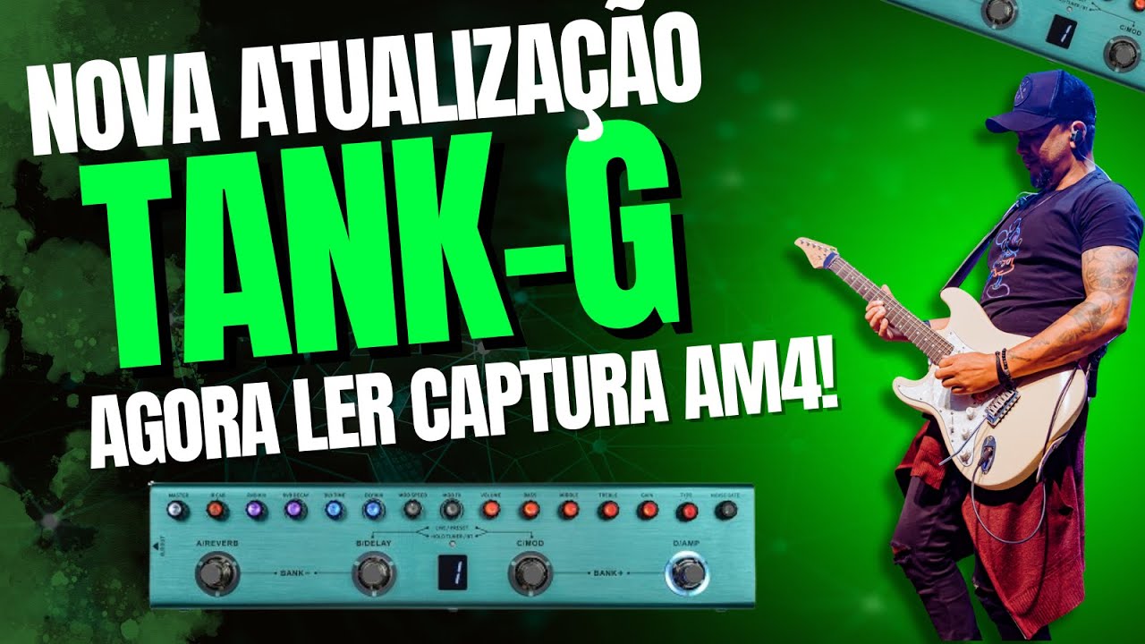 SAIU ATUALIZAÇÃO PARA TANK-G AGORA LER CAPTURAS AM4 - PASSO A PASSO!#mvave #tankg