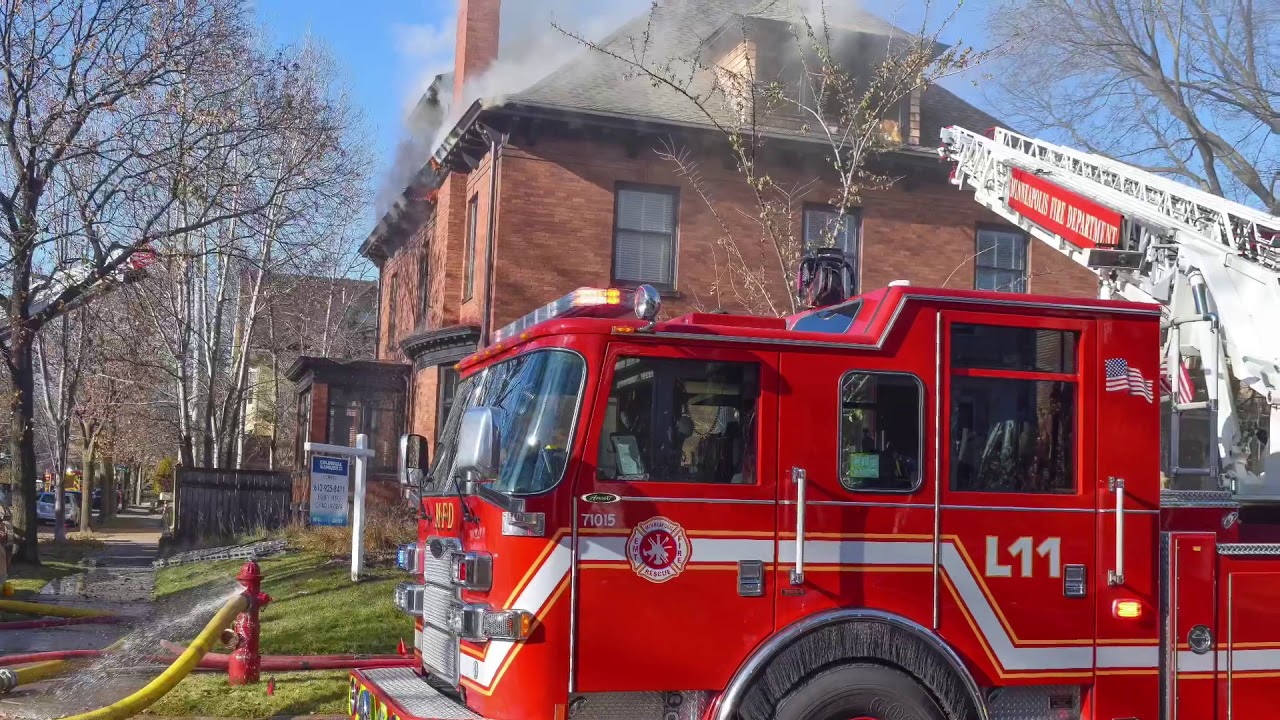 Minneapolis 3rd Alarm Structure Fire