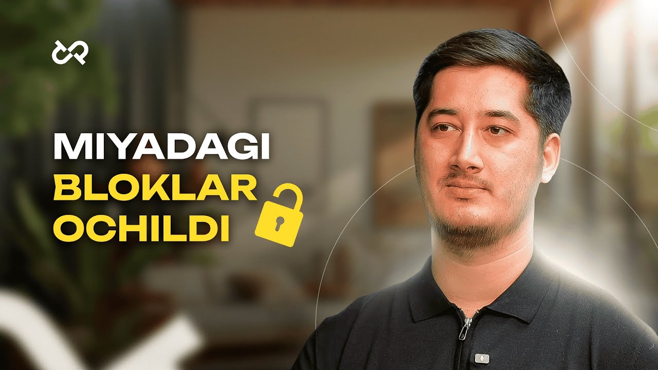 Miyadagi bloklar yechildi | Tojiddin Dadajonov | Sotuv bo'limi