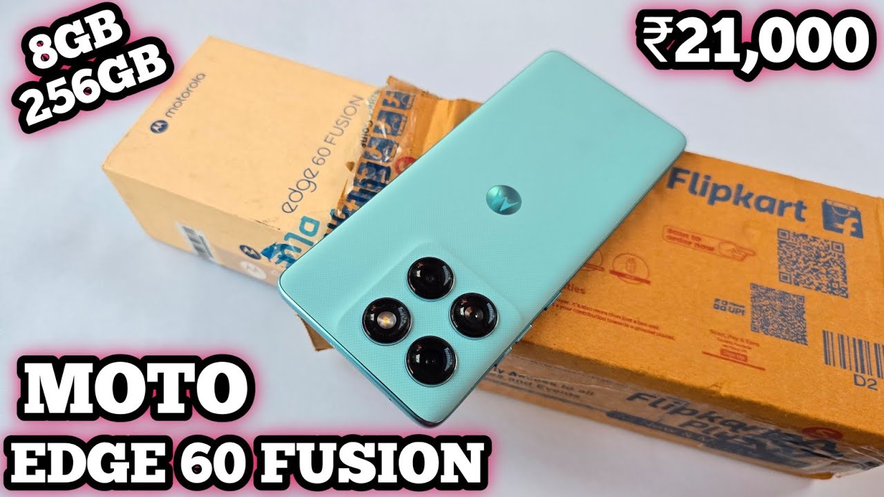 Moto Edge 60 Fusion 5G Flipkart Sale Unit Unboxing - Budget King 2025 ?