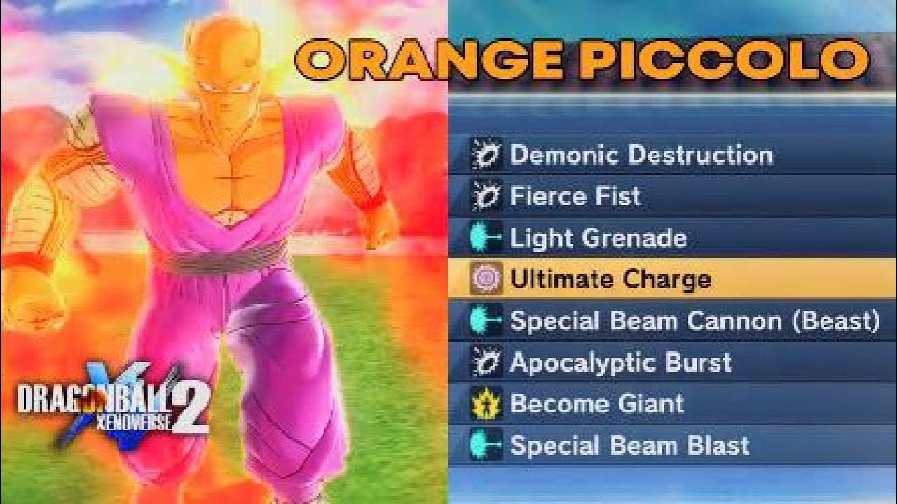 Creating Orange Piccolo Requested by KillZoneX