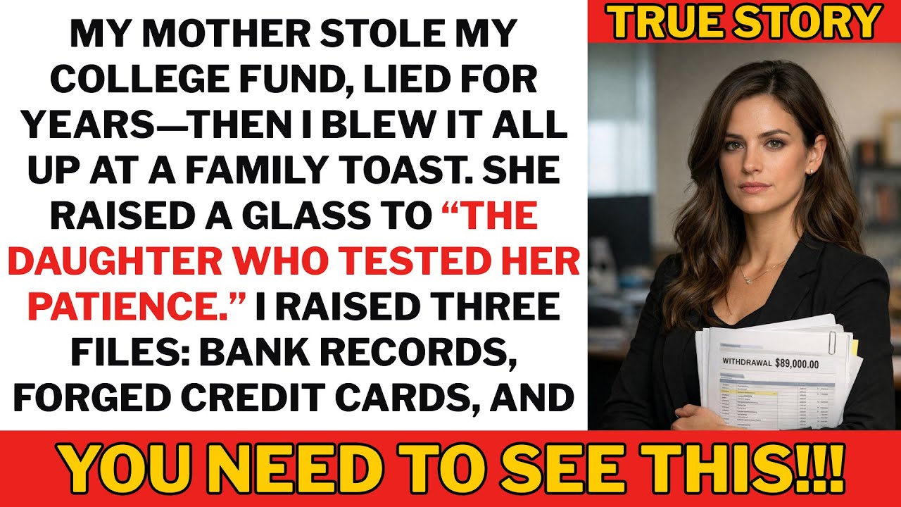 My Mother Stole My College Fund, Lied for Years—Then I Blew It All Up at a Family - Reddit Stories