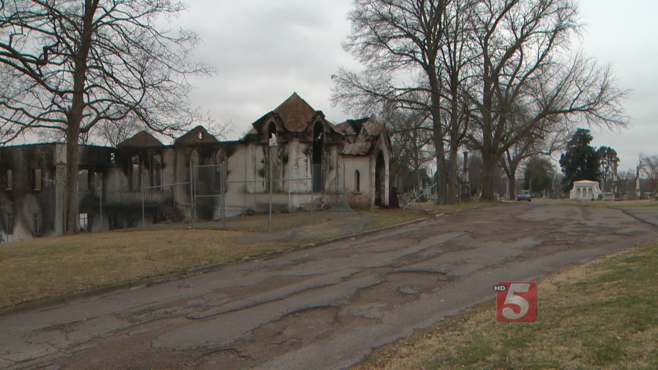 Historic Chapel At Mt. Olivet Cemetery Gutted By Fire