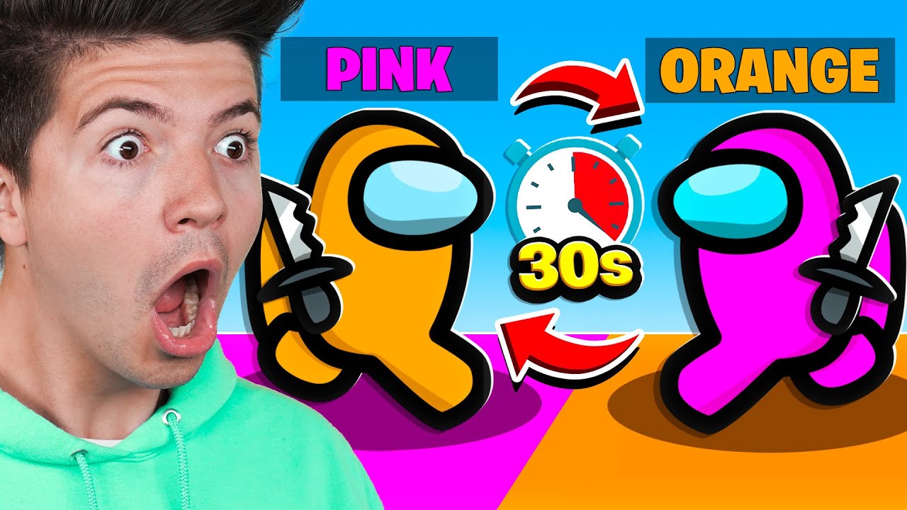 Among Us But You Swap Colors Every 30s! (Crazy Colors Mod)