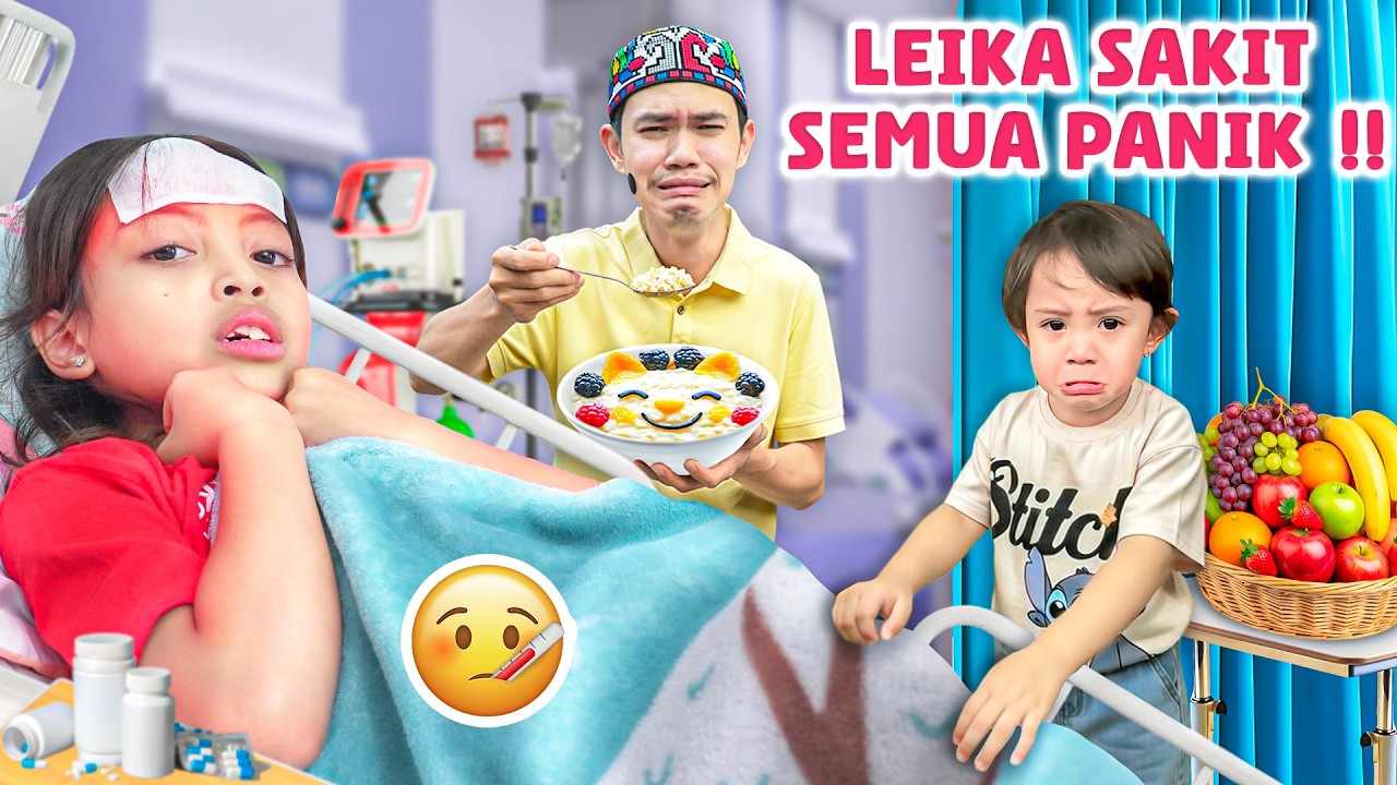 SEHARIAN JAGAIN LEIKA SAKIT 😢 Tompel & Lexie Antar ke Rumah Sakit