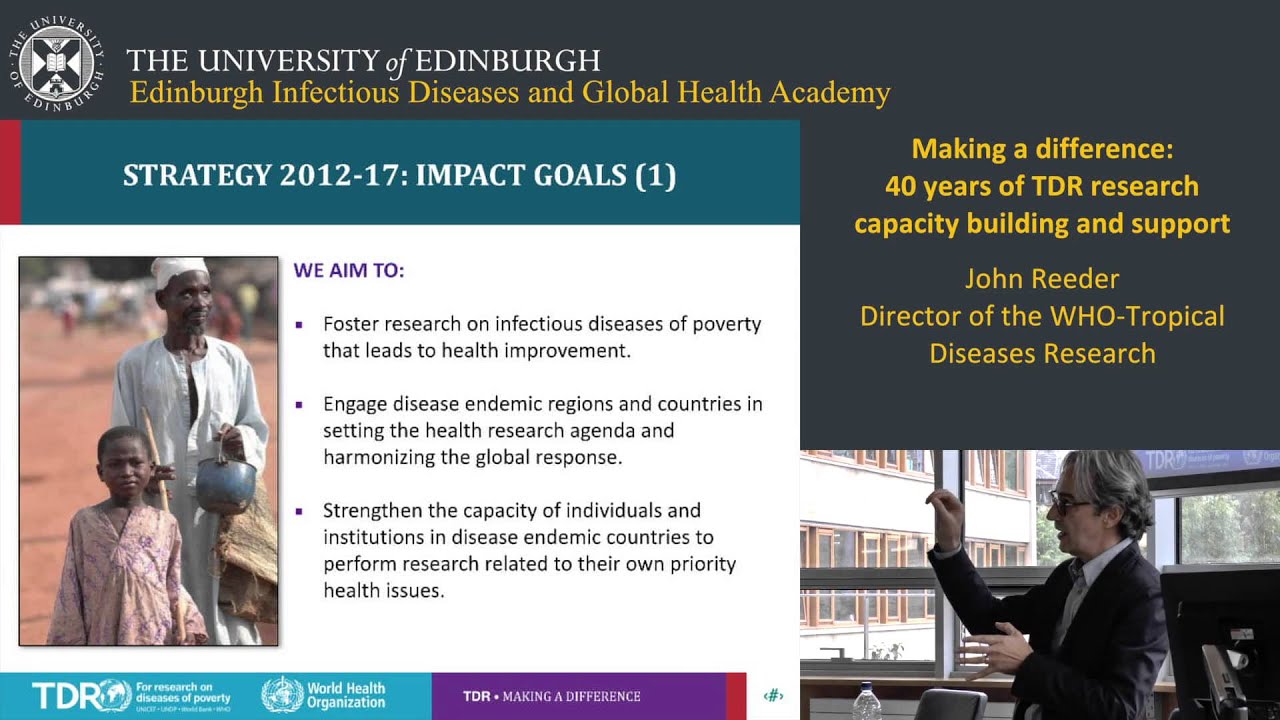 Making a difference: 40 years of TDR research capacity building and support