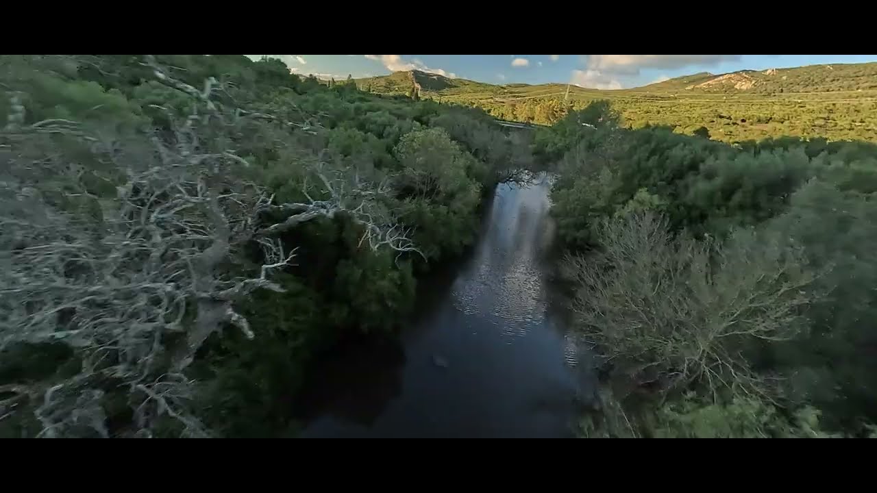 FPV PUENTE LAGUNETAS  AL ATARDECER 17 11 2025