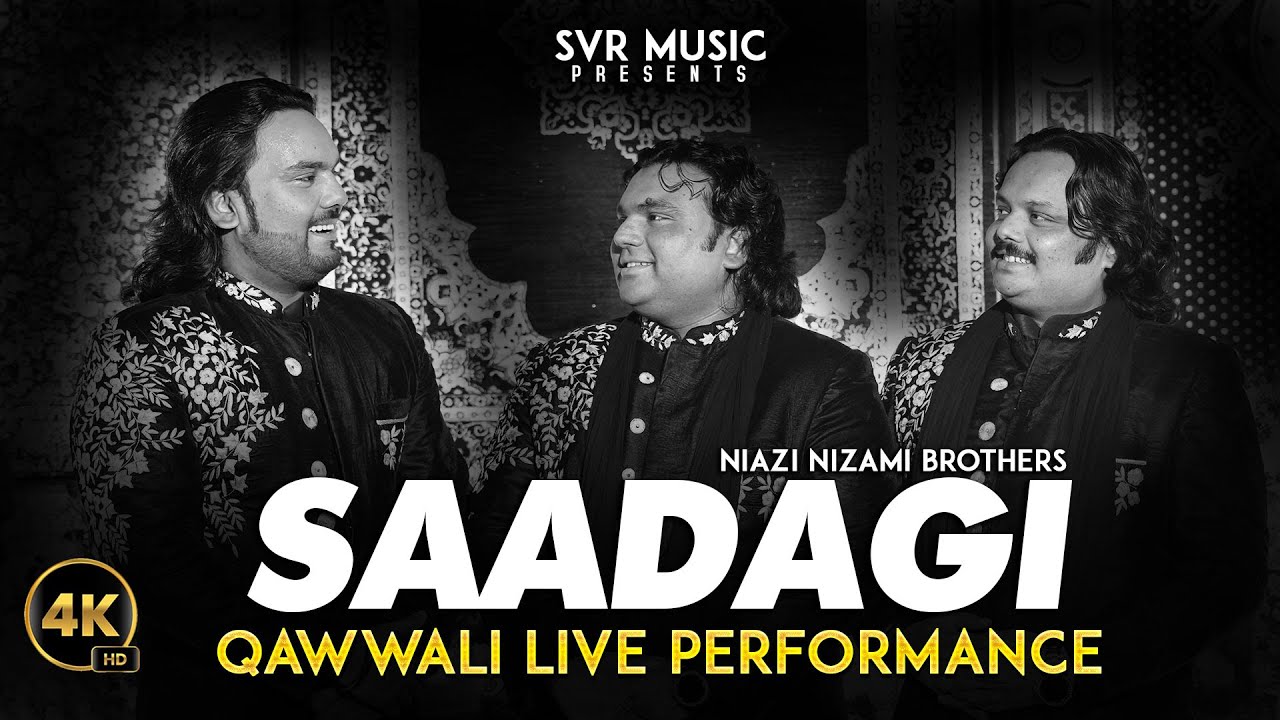 Saadagi To Humari Zara Dekhiye | Nusrat Fateh Ali Khan | Live Performance | Niazi Nizami Brothers