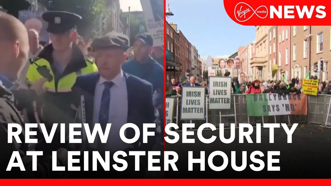 Dáil protests: Urgent review of security is underway after angry scenes at Leinster House yesterday