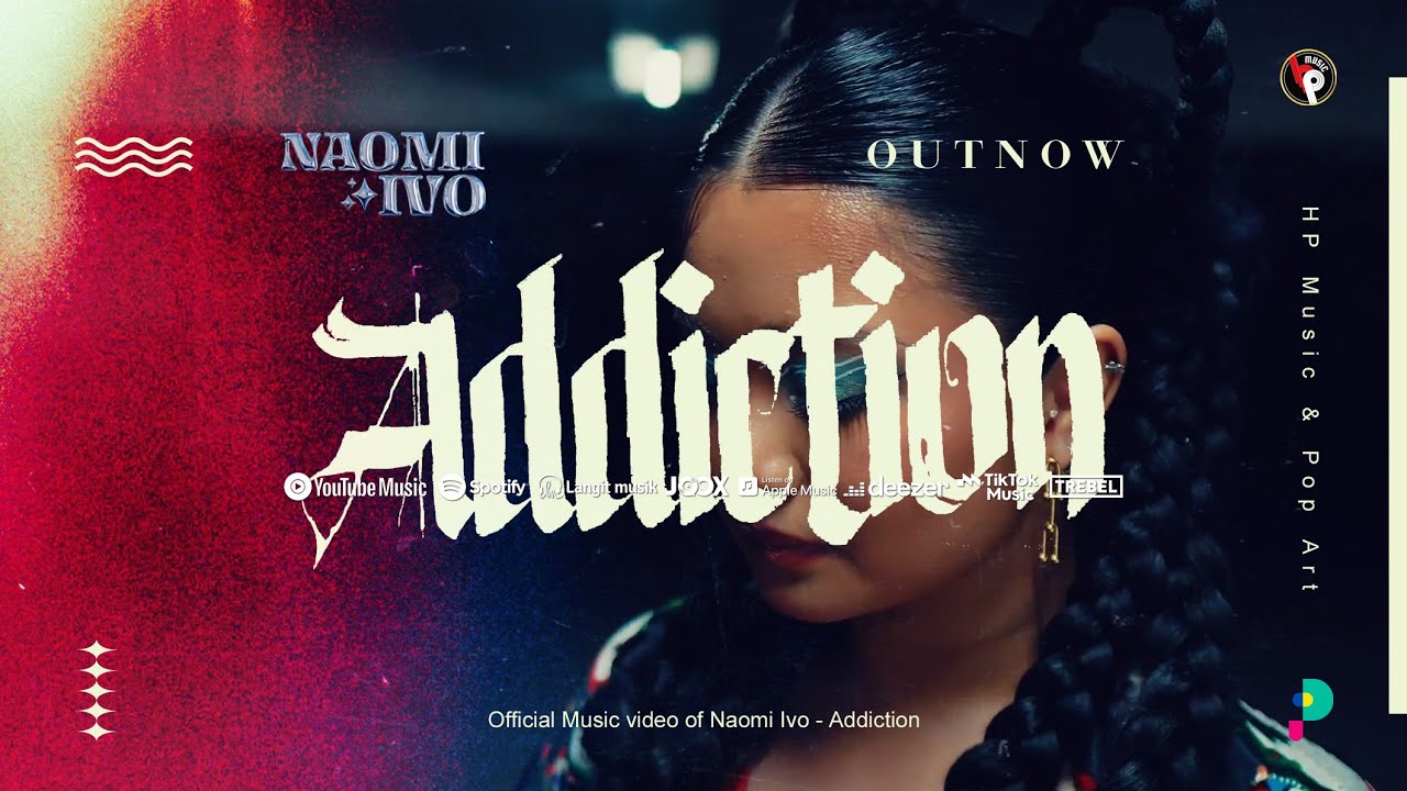 NAOMI IVO - ADDICTION (Official Karaoke) Tanpa Vokal // RnB pop GAMELAN