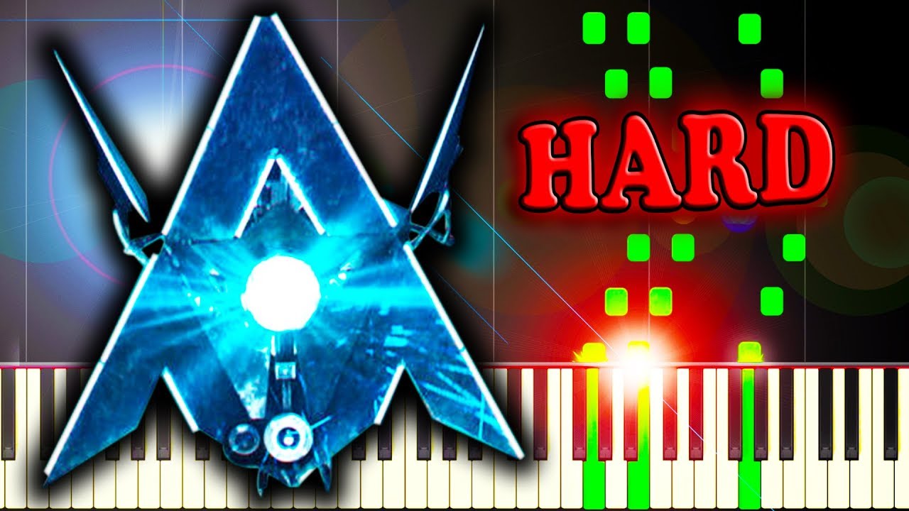 ALAN WALKER - DARKSIDE - Piano Tutorial