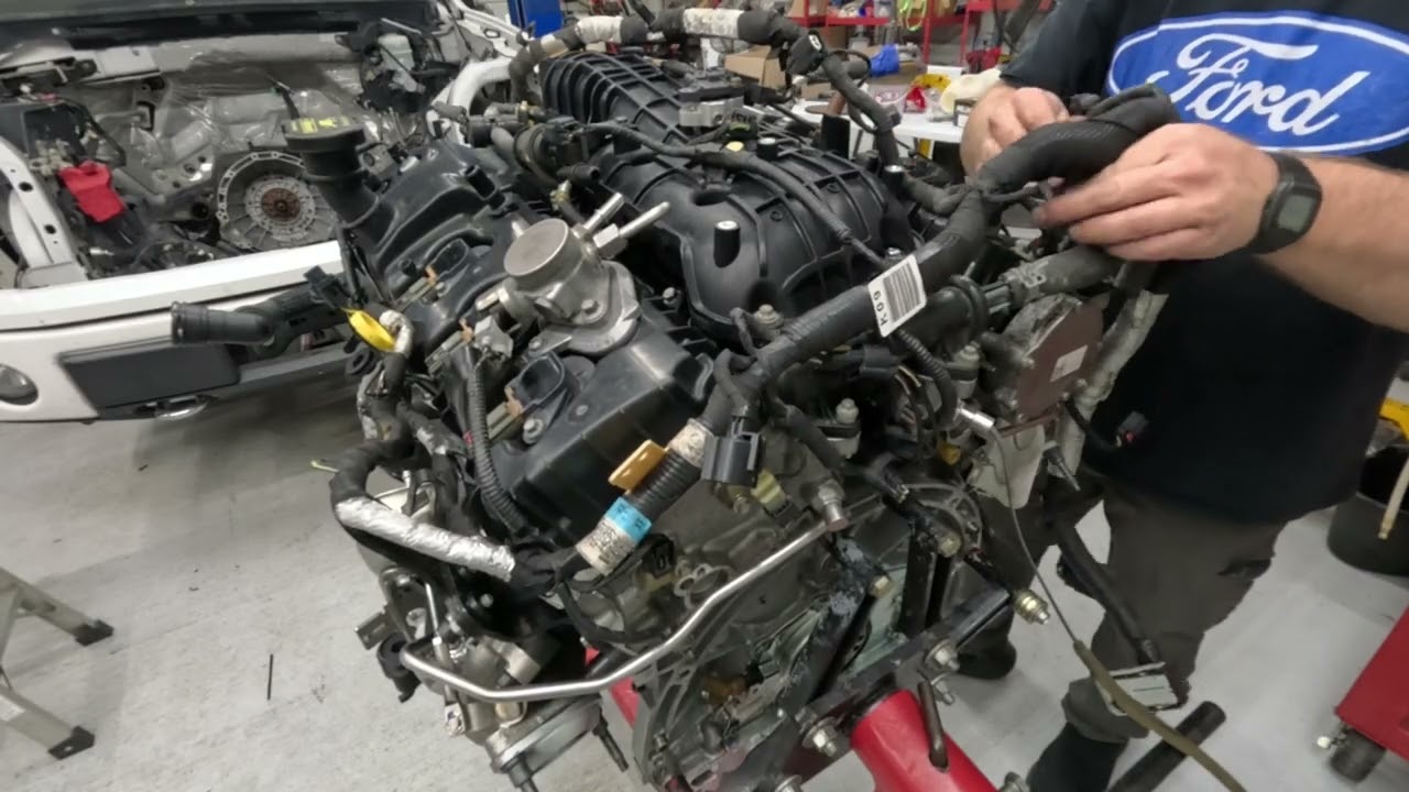 ✅✅✅✅✅ PART 6: HOW TO BUILD A 2013-2014 F-150 3.5 ECOBOOST ENGINE - WIRING THE 3.5 ECOBOOST!