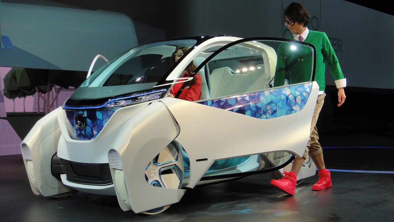 Honda's Futuristic Urban Micro Commuter Concept Vehicle #DigInfo