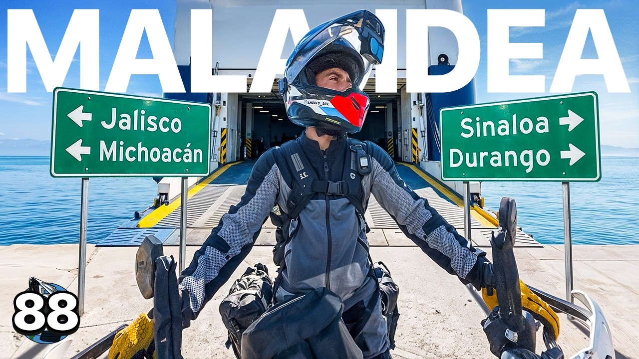 Mi PEOR DECISIÓN viajando por MÉXICO | Vuelta al mundo en Moto | EP 88