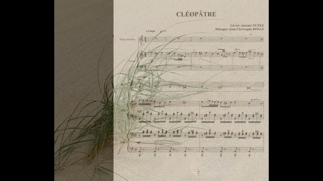 Marc Antoine Aria - Cleopatra, chamber opera
