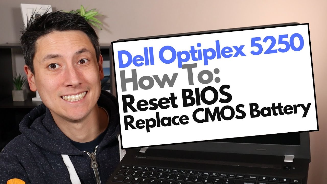 Как сбросить настройки BIOS / заменить батарею CMOS — настольный компьютер Dell OptiPlex 5250 AIO