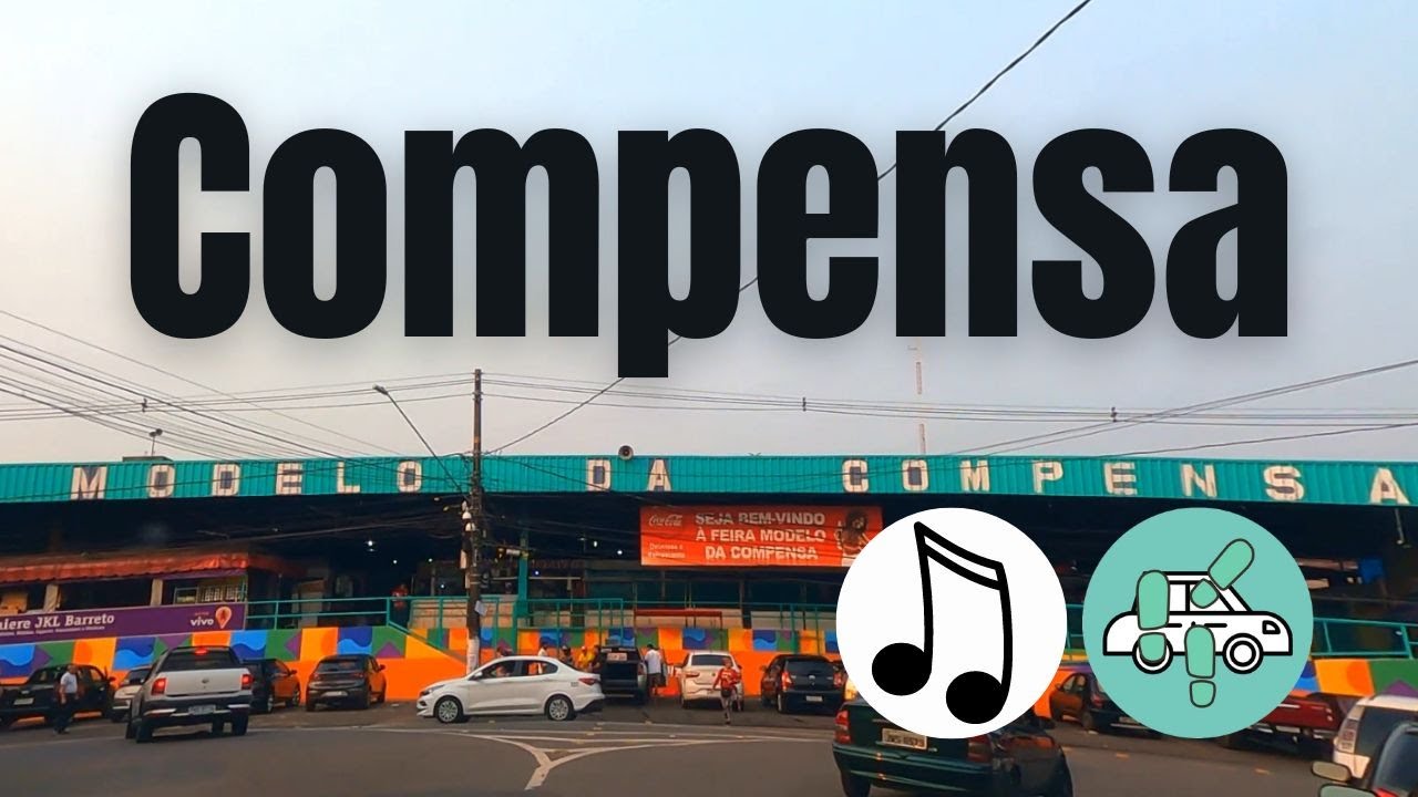 COMPENSA, RUA AMAZONAS, RUA OSCAR BOREAL, RUA ALBERTO RANGEL / RODANDO POR MANAUS