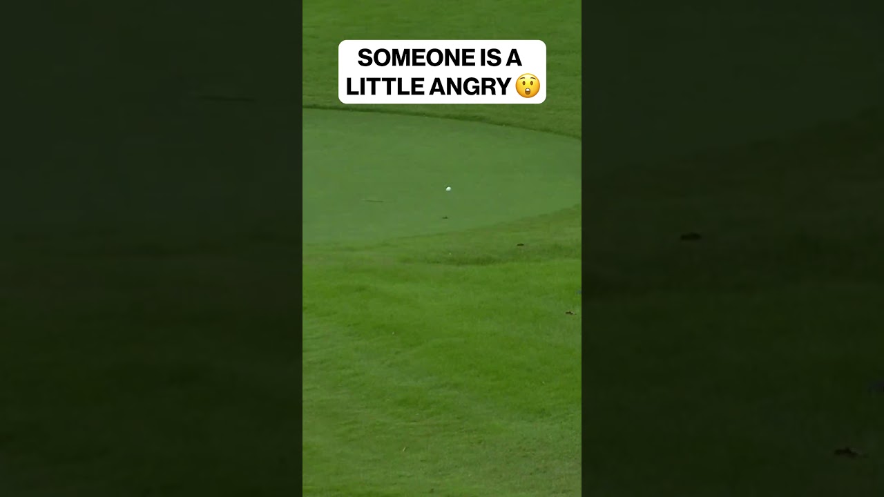 🚨 BROKEN CLUB! Thomas Pieters after double bogey & mis-hit 😲 #liv #golf #livgolf #golf #golfer