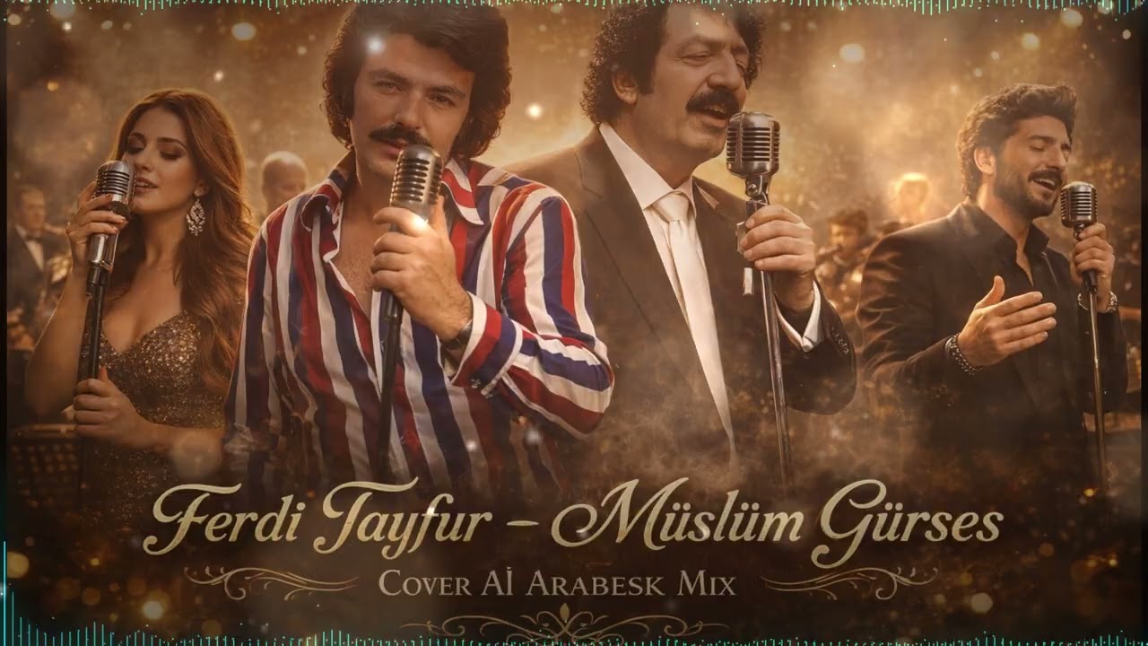 Ferdi tayfur - Müslüm gürses | Arabesk Cover Aİ erkek/kadın vokal Studio Cover | Legend crazy music