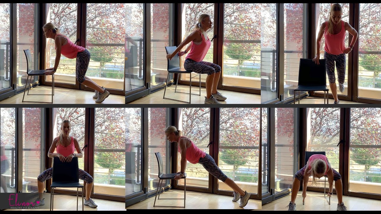 Γυμναστική με καρέκλα (Α μέρος)