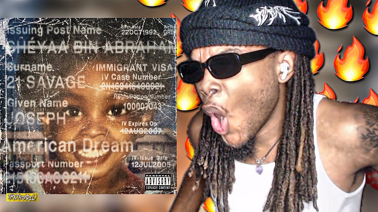21 Savage - American Dream (LIVE REACTION)