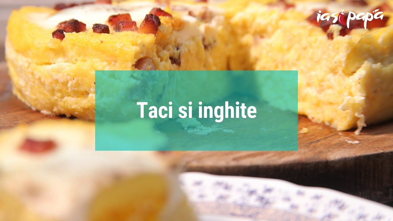 Bulz cu Ou si Afumatura | Taci si inghite | Mamaliga cu branza, ou si afumatura