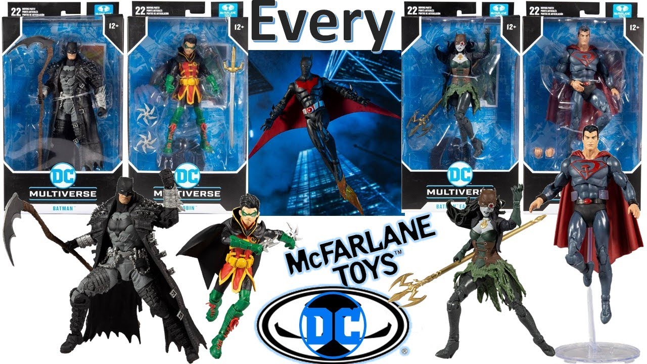 ***see newer video*** Every DC Multiverse McFarlane Toys Comparison List