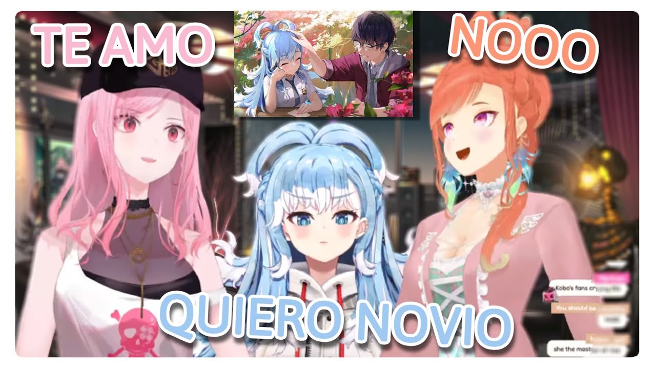 Kobo quiere tener un novio en Japón pero Calli y Kiara no la dejan [HoloEN] [Sub Esp]