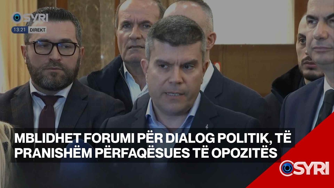 Mblidhet forumi për dialog politik, të pranishëm përfaqësues të opozitës