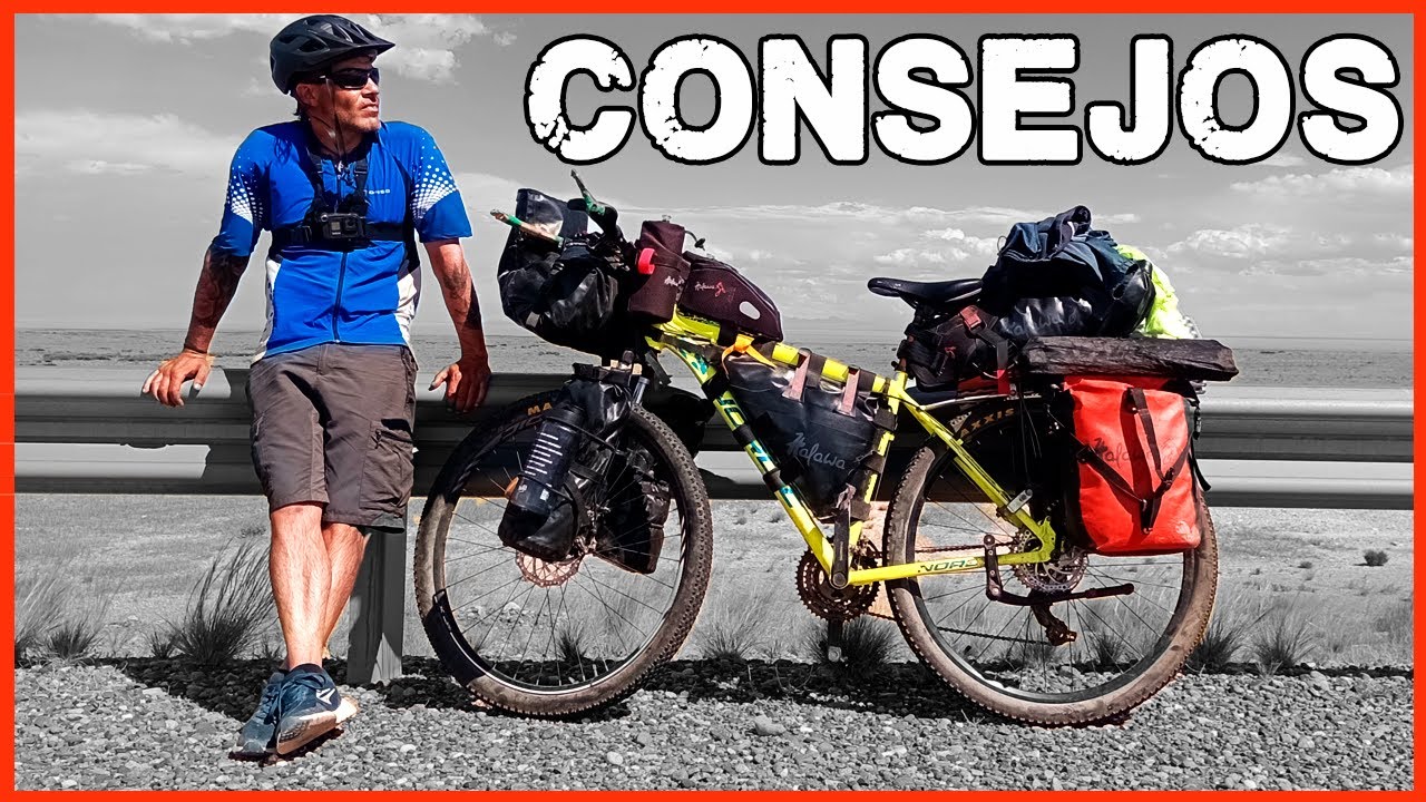 CONSEJOS para viajar en BICICLETA 🔥 CICLOTURISMO & BIKEPACKING