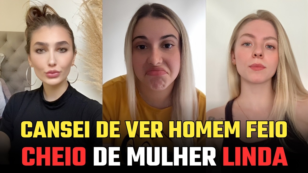 O MERCADO TÁ ASSIM MESMO? HOMEM FEIO SE ACHANDO E MULHER BONITA SE HUMILHANDO?