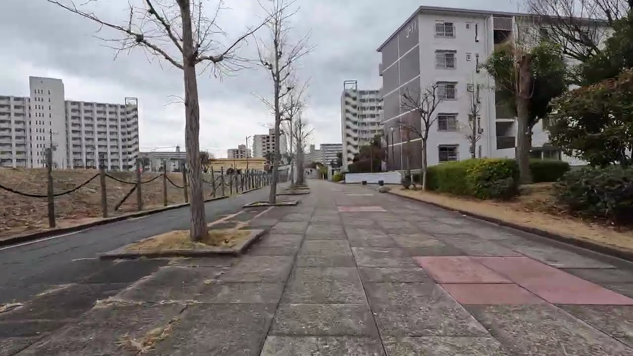 Japan Cycling | Murakami Danchi, Yachiyo-shi, Chiba | 4K | December 2025