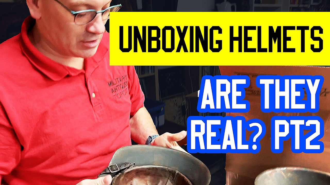 Unboxing Military Helmets: Lessons on Authenticity and Collecting | German Helmets M35 M40 Unboxing