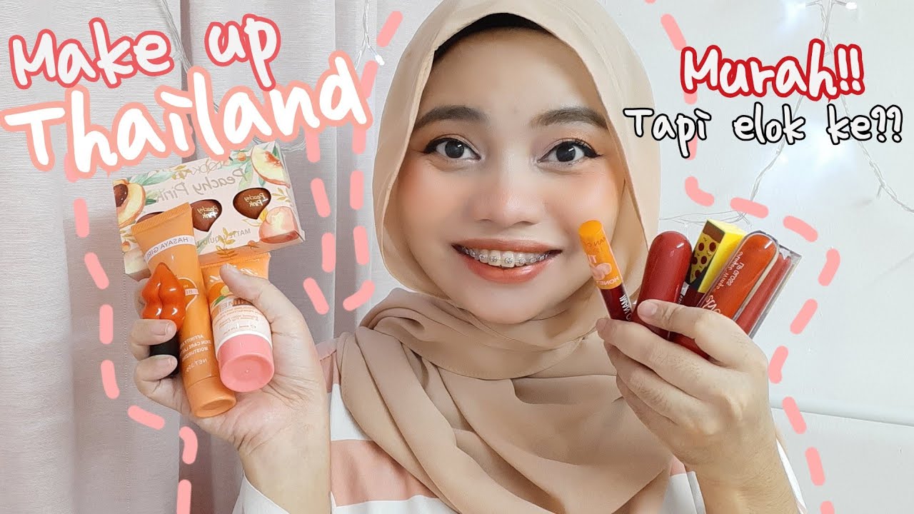 Shopee makeup haul!!-Make up dari thailand, murah!!!#makeupthailand #makeupreview