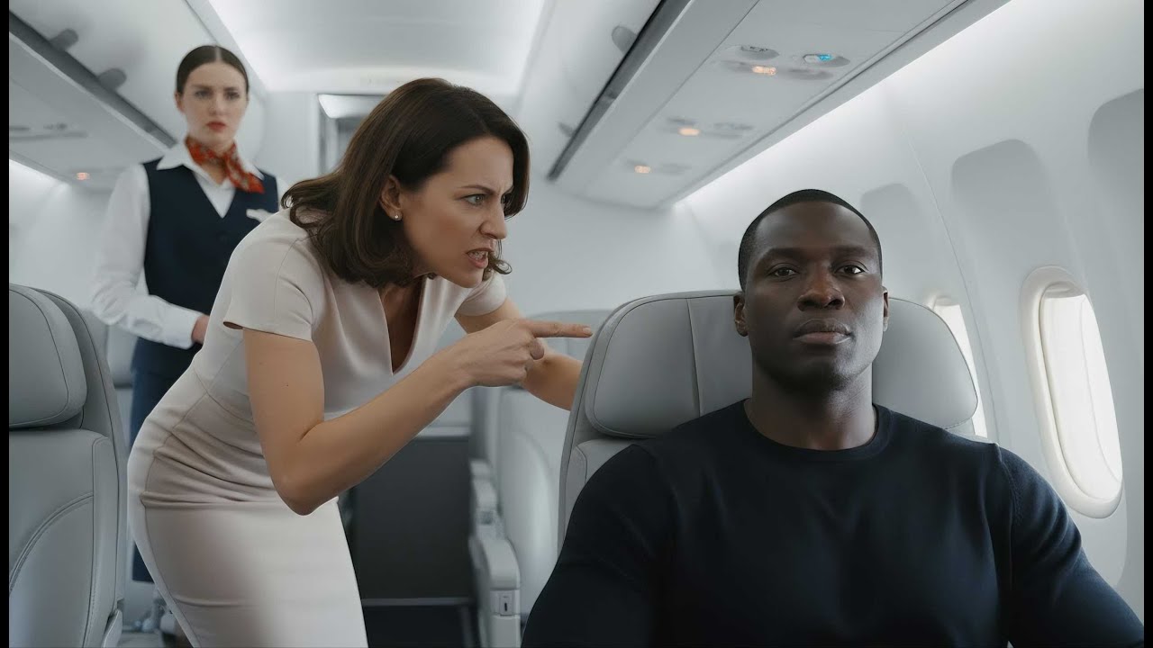 Black CEO Kicked Out of VIP Seat for White Passenger — Froze When He Fired Them All Instantly...