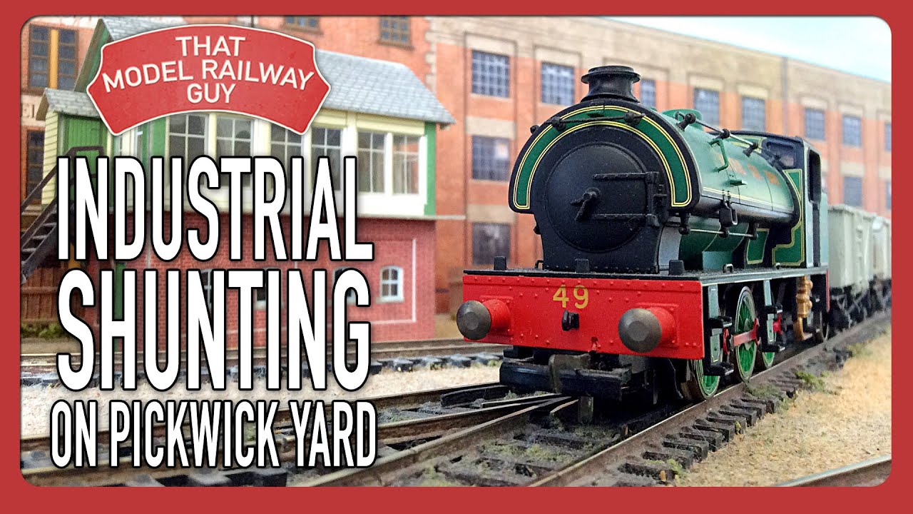 Pickwick Yard - Shunting Layout Running Session - More Industrial Tank Engines!