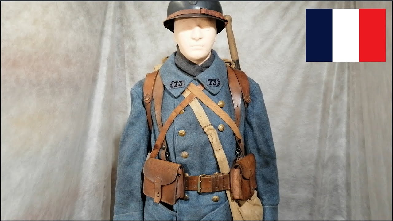 FRENCH INFANTRY LATE WAR WWI