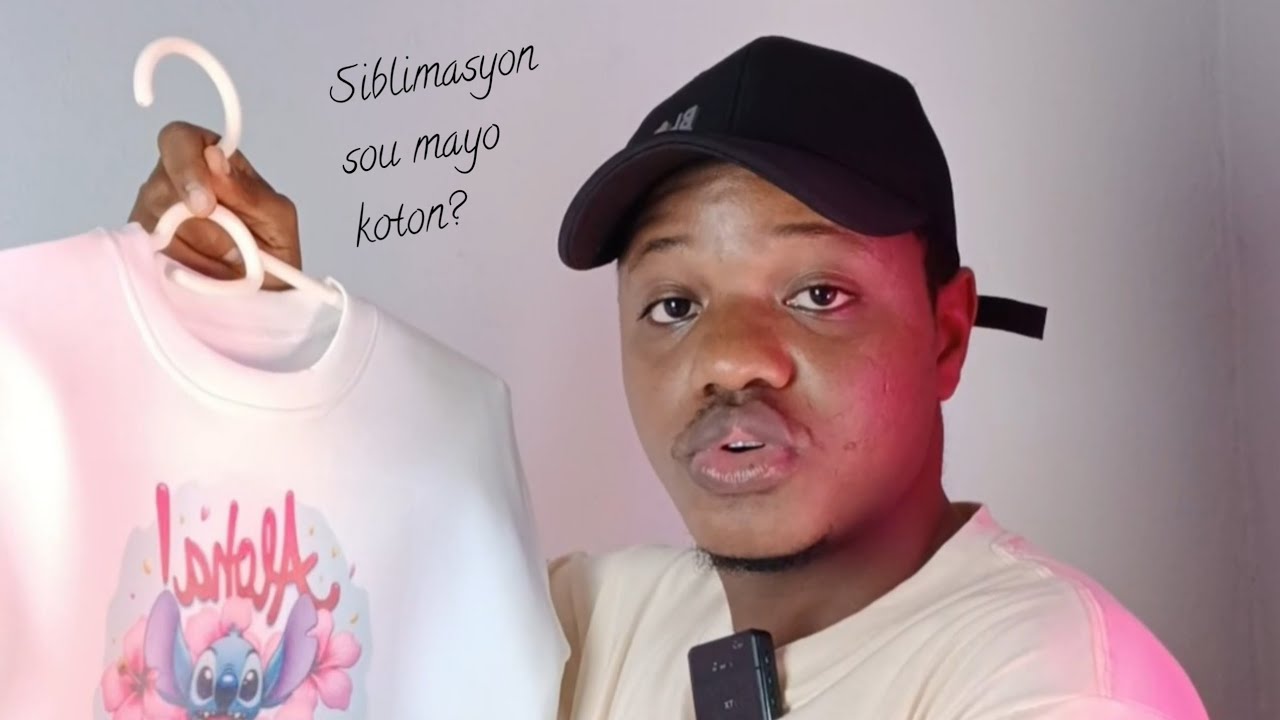 Men ki jan pou f sublimation sou mayo konton