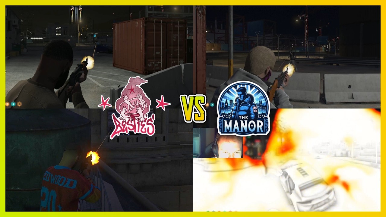 Besties Pull Up On Manor Bank Truck At Grime Docks & Cypress (Multi POVs) | NoPixel 4.0 GTA RP