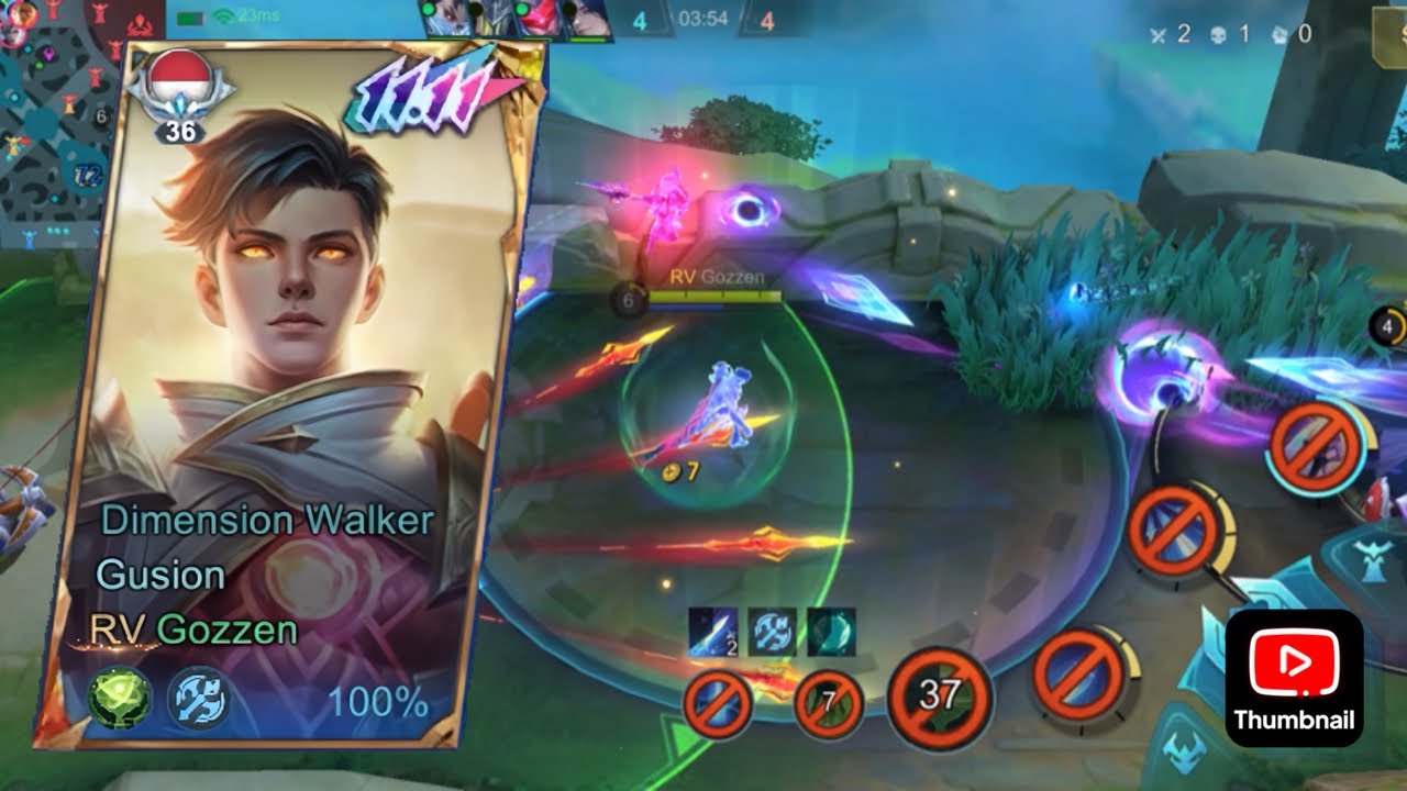 GUSION X MARCEL NEW HERO BROKEN|MLBB.