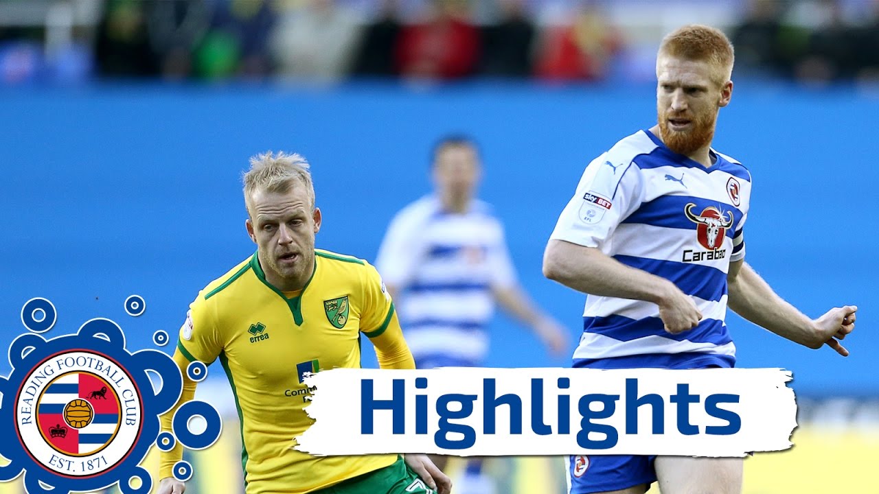 Reading 3-1 Norwich City - Monday 26th December 2016, Sky Bet Championship (2016/17 highlights)