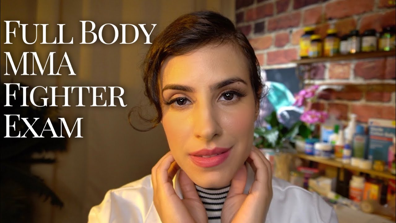 ASMR MMA DOCTOR | FULL BODY EXAM | 1 Hour Medical Head to Toe
