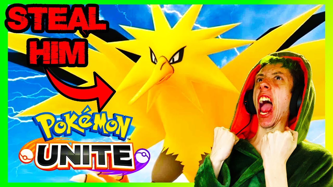 HOW TO STEAL ZAPDOS IN POKEMON UNITE