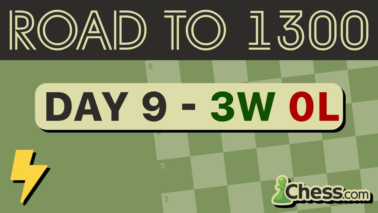 road to 1300 - day 9