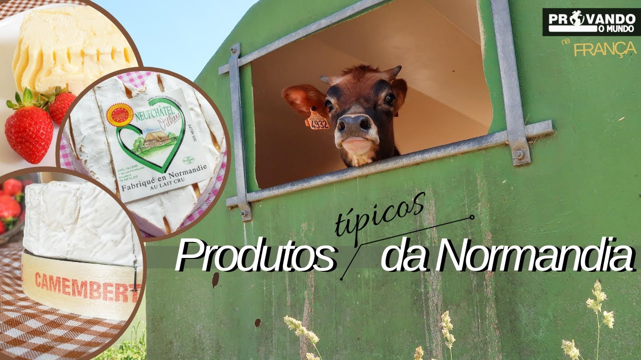 Produtos Típicos da Normandia | França [Com legenda | T14 E10]