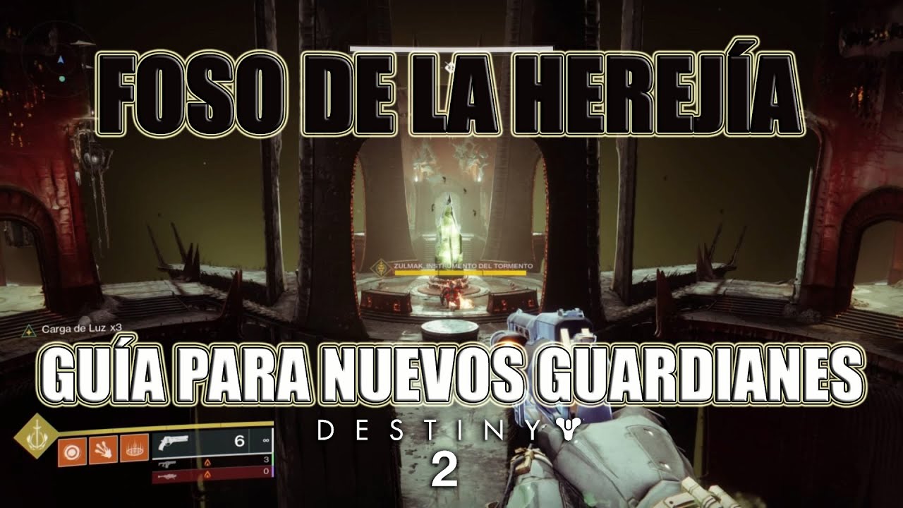 Mazmorra Foso de la herejía - Guía completa para nuevos guardianes - Destiny 2
