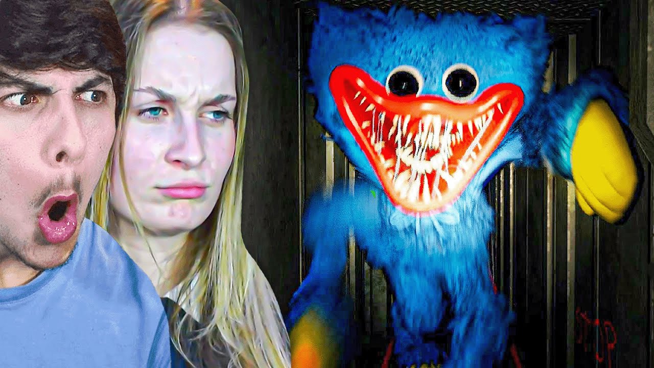 MA COPINE JOUE À POPPY PLAYTIME POUR LA PREMIÈRE FOIS... (elle est choqué)