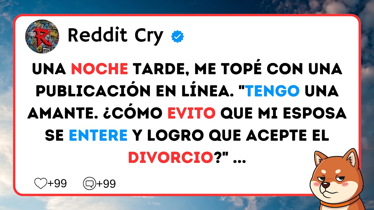 Una noche tarde, me top&eacute; con una publicaci&oacute;n en l&iacute;nea. 