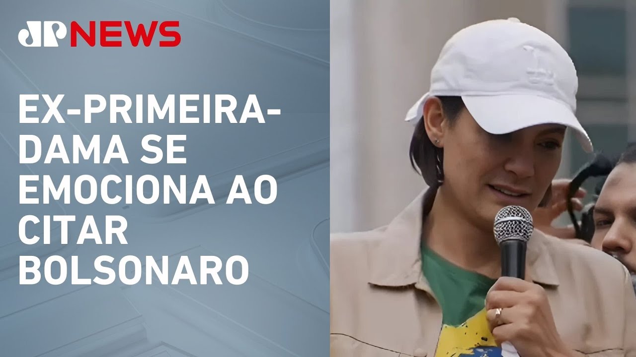 “Jair Bolsonaro é o maior líder da direita”, afirma Michelle durante discurso no 7 de Setembro